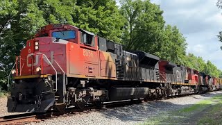 CN 8956 SD70M-2 Leads 4 Engine Manifest