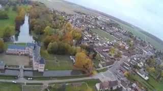 SPYHAWK FPV GPS: La campagne aux alentours du chateau de Troissereux