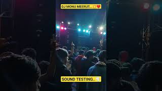 DJ MONU SOUND TESTING IN MORADABAD | KAWAD YATRA 2023 || YDG Vlogs ||