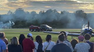 2022 Greenwood Lake Airshow "The Home Wrecker" Jet Plane Warming Up