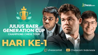 Magnus vs Ian | Alireza vs Fedoseev | MVL vs Levon | Grischuk vs Arjun | Julius Baer Generation Cup