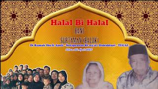 Live Streaming Halal Bi Halal Bani SURTAMAN ( BALOK )