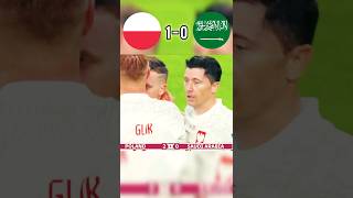 Poland Vs Saudi Arabia Highlight Match #lewandowski #poland #football #highlights #sports #shorts