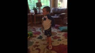 Liam dancing