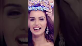 Miss World 🌎 Manushi Chhillar Crowning Moment ❤️#shorts#youtubeshorts #trending #viral#missworld