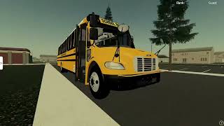 2021 Thomas C2 School bus Ride Along