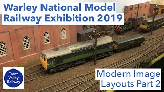 Warley National Model Railway Exhibition 2019 - Modern Image Layouts Part 2