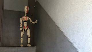 Robot BJD Puppet Compositing Tests and Results