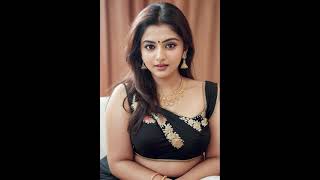 4K AI Indian Lookbook Model | Plus Size Model | Saree Model #Part #sareelovers  - 31