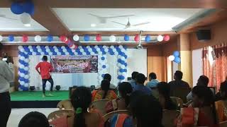 Sree chaitanya college of engg||mech branch freshers party Gyration.....dance performance