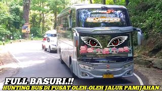 FULL BASURI😍 Hunting Bus Di Pusat Oleh-oleh Jalur Pamijahan‼️ Semua Jetbus 5  MSM, ASYROF Kesini🤩