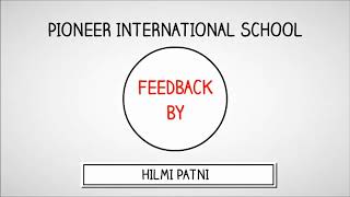 Feedback from student | Pioneer International