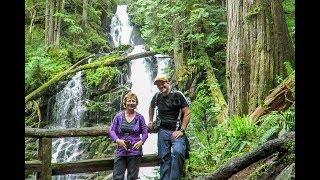 2018-06-23 Green Lake and Ranger Falls at Mount Rainier