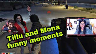 tillu and Mona GTA 5 funny moments | GTA 5 funny moments