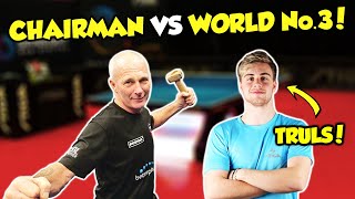 My Dad vs Pro Table Tennis Player | Truls Moregardh | Chairman Challenge