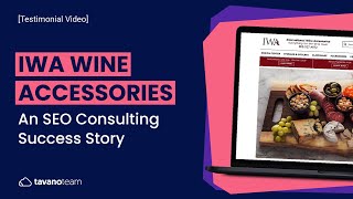 IWA Wine Accessories ups SEO game on their SuiteCommerce Advanced website