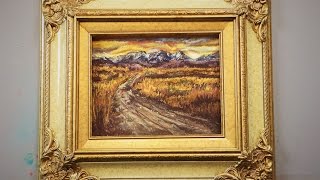 Sunset Mountain Dirt Road Painting Tutorial - SOFT PASTEL LESSON