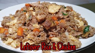 Lunch Idea with Leftover Rice and Chicken|| Kenyan Chef