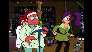 Evil Santa hates everyone except Dr. Zoidberg