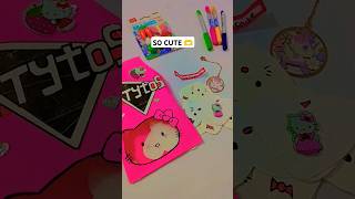 diy cute paper craft hello kitty chips bag idea 💡 #3 #shorts #trending  #creative #ytshots