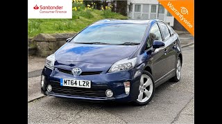 2014 Toyota Prius 1.8 VVT-h T Spirit CVT Euro 5 (s/s) 5dr, MT64LZR - Premier Car Sales Ltd, Preston