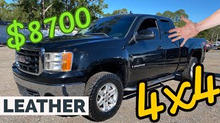 2007 GMC Sierra z71 4x4 SLT - Used trucks in Pensacola under $10,000 - Allstar Auto Services