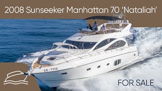 Sunseeker Manhattan 70 'Nataliah' NO LONGER FOR SALE