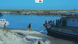 India Post - Delivering in Majuli Island, Assam.