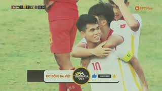 Highlights U19 Việt Nam - U19 Myanma đẳng cấp là mãi mãi