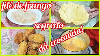 Como Fazer Filé de Frango à Milanesa Crocante e  Suculento?//Dicas importantes e passo a passo!