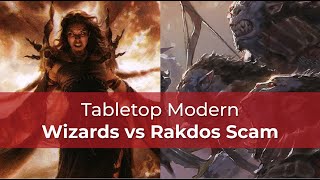 Izzet Wizards vs Rakdos Scam | OTJ Modern | MTG