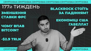 Чому впав Bitcoin? | Дайджест "50 по 50" | 177й Тиждень