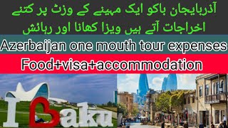 #Azerbaijan #visit #visa Azerbaijan one month visit expenses visa/food/accommodation