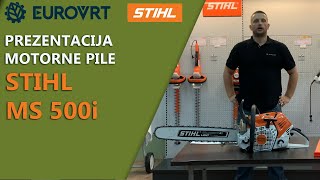 Predstavljanje motorne pile Stihl MS 500i