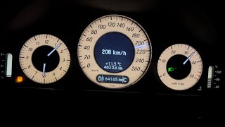 Mercedes E320 CDI 2007 DPF Delete Acceleration 100-200