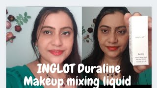 INGLOT DURALINE Makeup mixing liquid # gives the joy of creating Makeup # had fun