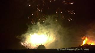 Edinburgh Hogmanay Fireworks on Calton Hill, 30th Dec 2012