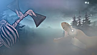 T-Rex vs siren head - dc2 animation