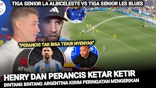 'Henry Dan Perancis Ketar Ketir'!!Bintang Bintang Argentina Kirim Pesan Jelang Duel Di Babak 8 Besar