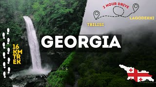 "Exploring Georgia Best Waterfalls: A 2-Hour Drive from Tbilisi to Ninoskhevi Falls with Friends!"