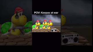 The Bah 🕺 Bah will ruin Koopas in WAR! #shorts