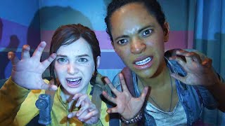 Ellie and Riley's Fun Photobooth Moment in the Mall - TLoU Left Behind