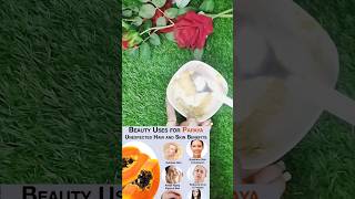 Papaya Facial for Glowing Skin at Home❤️‍🩹#shorts #youtubeshorts #viralshorts - YouTube