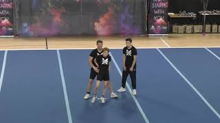 UCC2023 Fighters cheerleaders Áďa a Matěj Partner Stunts Senior L6 Premier