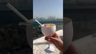 Dubai Palm Jumeirah Hottest Beach Club ! #travel