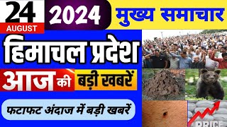 Himachal news | आज की बड़ी खबरें | 24 August 2024 news | #himachalnews | HP news today | #dhpnews