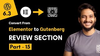 15. Create a review section using Gutenberg