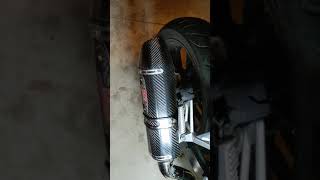 2016 Honda CBR500R w/ Yoshimura slip on exhaust (idle + revs)