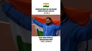 MENS SHOT PUT 21.7meters 🇮🇳😱🔥 #athletics #trackandfield #indianathletics