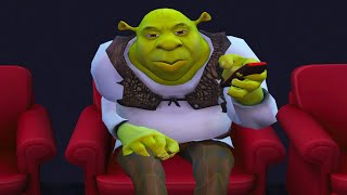 WYRZUCIŁ NAS Z DOMU (Shrek w THE SIMS 4)